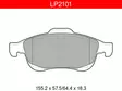 JARRUPALASARJA DELPHI ETU, CITROEN, PEUGEOT - Jarrupalasarjat - LP2101 - 1