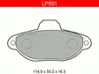 JARRUPALASARJA DELPHI ETU, FIAT, LANCIA - Jarrupalasarjat - LP851 - 1