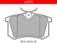JARRUPALASARJA DELPHI TAKA, AUDI, PEUGEOT, SEAT, VW - Jarrupalasarjat - LP571 - 1