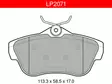 JARRUPALASARJA DELPHI TAKA, CITROEN, FIAT,YM - Jarrupalasarjat - LP2071 - 1