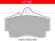 JARRUPALASARJA DELPHI TAKA, PORSCHE - Jarrupalasarjat - LP1301 - 1