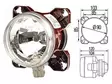 KAUKOVALO PARKILLA 90MM UPOTETTAVA SIS 12V - Ajovaloumpiot - 1K0008191001 - 1