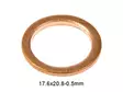 KUPARITIIVISTE 17,6X20,8X0,5MM - O-renkaat, stefat, tiivisteet - 53121 - 1