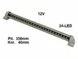 LED-SISÄVALO 12V 356MM 24V # - LED-sisävalot, muut muodot - 1800-8281 - 1