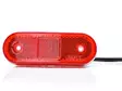 Was led-äärivalo punainen 114x40mm - 12/24V - Punaiset äärivalot - 1606-27731 - 1