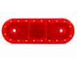 Was led-äärivalo punainen 114x40mm - 12/24V - Punaiset äärivalot - 1606-27731 - 3