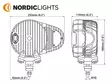 NORDIC SCULPTOR N6002 OIKEA ALAKIINNIKE DUALBEAM LED AJOVALO - Auravalot - 1605-960121 - 5