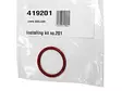O-RENGAS Ø26,2X3 - Moottorilämmittimien varaosat - DA419201 - 1