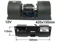 PUHALLIN 12V TÄYD 420X130 - Puhallinmoottorit ja vastukset ym - 9000-1401 - 1