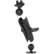 Ram Mounts kiinnityssarja Lowrance Elite 5 & 7 TI/TI² 1,5" C-sarja - Kiinnityssarja C sarja 1,5" pallo - RAM-101-LO11 - 3
