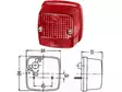 TAKAVALO 84X84 YLEMPI - Halogen jarruvalot - 2SB003014151 - 1