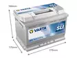 VARTA DYNAMIC SLI 74AH 680A 278X175X190MM -/+ - VARTA käynnistysakut - 1820-E11 - 2