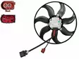 Hella Jäähdyttimen vapaatuuletin 362mm Vasen - Audi / Seat / Volkswagen / Skoda - Vapaatuulettimet ja vastukset merkkihaku - 8EW366420471 - 2
