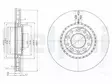 JARRULEVY DELPHI, 2 KPL / PKT, ETU, ALFA 159, BRERA, GIULIETTA - Jarrulevyt - BG3951 - 2