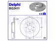 JARRULEVY DELPHI, 2 KPL / PKT, ETU, ALFA - Jarrulevyt - BG2411 - 2