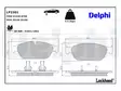 JARRUPALASARJA DELPHI, ETU, AUDI - Jarrupalasarjat - LP2301 - 2
