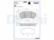 JARRUPALASARJA DELPHI ETU, NISSAN - Jarrupalasarjat - LP2031 - 3