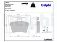 JARRUPALASARJA DELPHI TAKA, ALFA, AUDI, FIAT, YM - Jarrupalasarjat - LP451 - 3