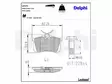 JARRUPALASARJA DELPHI TAKA, AUDI, PEUGEOT, SEAT, VW - Jarrupalasarjat - LP571 - 3