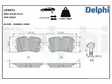 JARRUPALASARJA DELPHI TAKA, AUDI, VW - Jarrupalasarjat - LP3671 - 2
