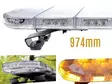 911Signal Skyline Air C3 led-majakkapaneeli - 974mm / Keltainen / 12-24V - LED-majakkapaneelit 750-990mm - 1603-157001 - 5