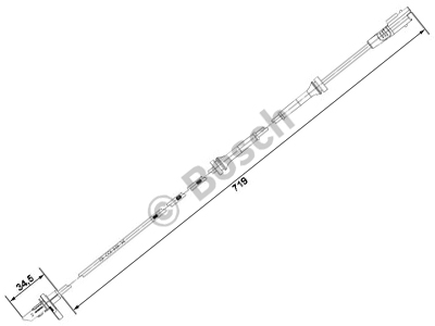 ABS-ANTURI P 207/CITR C3 TAKA OIK/VAS - ABS-anturit - 7843-27561 - 1