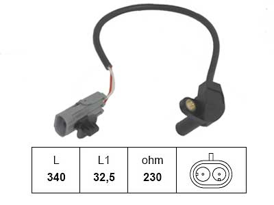 ANTURI KAMPIAKS. RENAULT - Kampiakselin anturi - 7744-9751 - 1