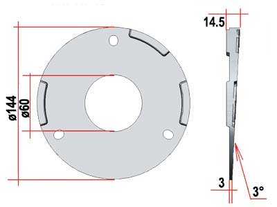 ASENNUSKUMI 3-AST. MUSTA -412000 MAJAKKAAN - Tarvikkeet ja varaosat majakoille - 1603-412001 - 1
