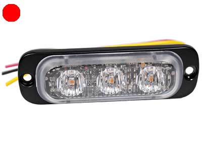 AXIXTECH ST3 PUNAINEN LED-TASOVILKKU 3-LED - LED-tasovilkku - 1603-300591 - 1