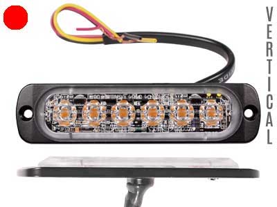 AXIXTECH ST6 PUNAINEN PYSTY LED-TASOVILKKU CLASS 2 # - LED-tasovilkku - 1603-30058511 - 1