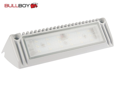 BullBoy valkoinen Scene led-työvalo - 23cm / 18W / 1475lm / 5000K - LED-työvalot <28W - 1603-300291 - 1