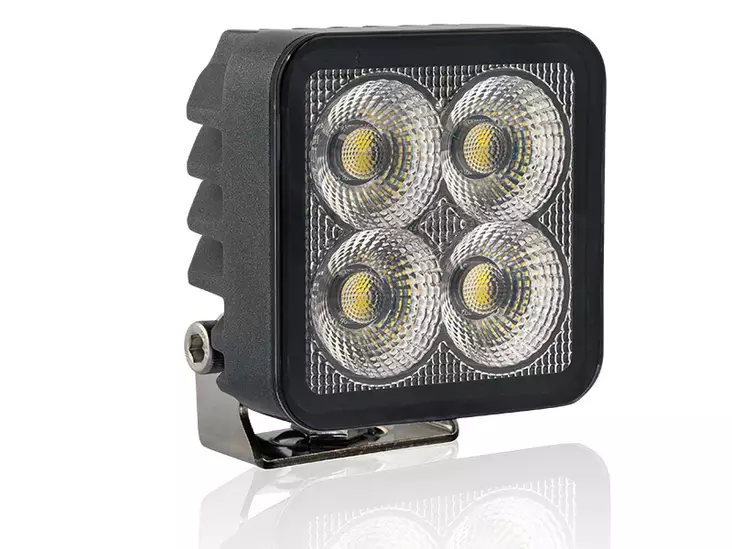 BullBoy Proline Spectrum Square 24 led työ- ja peruutusvalo - 24W / 2750LM / 5000K - LED-työvalot <28W - 1603-300231 - 2