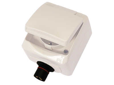 DEFA SEINÄPISTORASIA 230V - PINTA-ASENNUS - Maasähkötarvikkeet veneeseen - DA700401 - 1