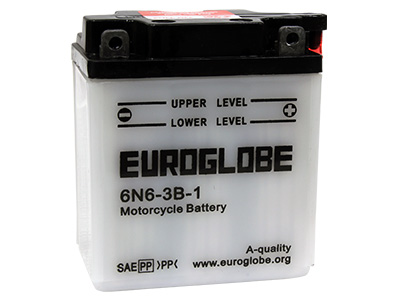 GLOBE 6V 6AH 99X57X110 -/+ 48A (EN) - Euroglobe Mp-akut - 1805-6N6-3B-1 - 1