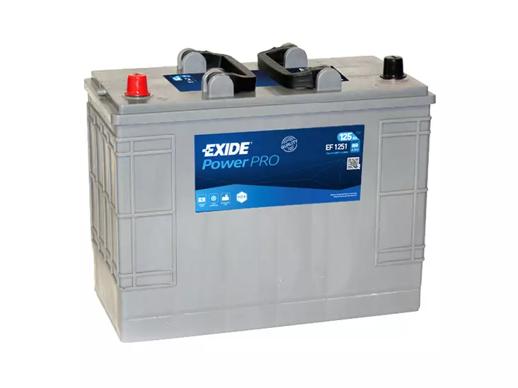 Exide EF1251 PowerPro käynnistysakku 12V 125Ah 760A +/- - EXIDE hyötyajoneuvojen akut - 1815-EF1251 - 1