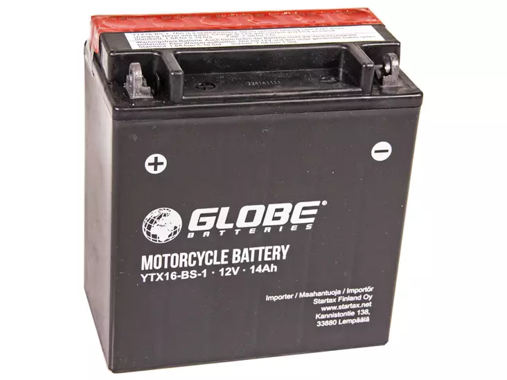 GLOBE 14 AH 150X87X161 +/- - Euroglobe Mp-akut - 1805-YTX16BS-1 - 2