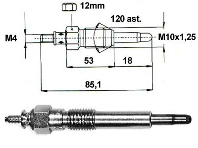 HEHKU CS1258/2,GJ29IS 11V - Hehkutulpat - 8039-0721 - 1