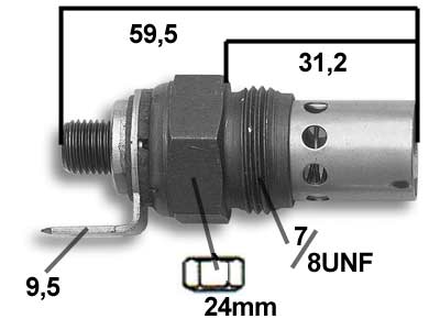 HEHKU TA70B,1854090 24V - Hehkutulpat - 8003-0661 - 1