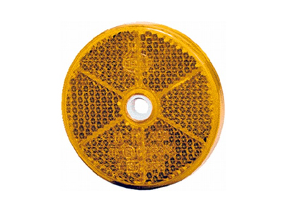 HEIJASTIN Ø60MM HELLA ILMAN LIIMATEIPPIÄ - Ajoneuvoheijastimet ja kilvet - 8RA002014251 - 1