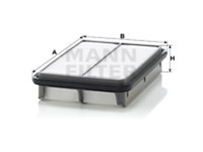 ILMANSUODATIN MANN, HYUNDAI# - Ilmansuodattimet - 1482-C26321 - 1