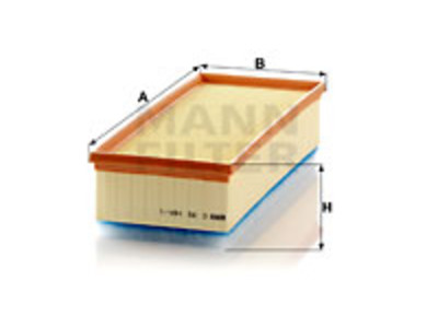 ILMANSUODATIN MANN, PSA - Ilmansuodattimet - 1482-C351601 - 1