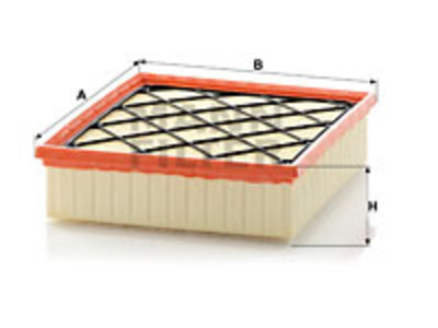 ILMANSUODATIN MANN, VOLVO - Ilmansuodattimet - 1482-C241371 - 1