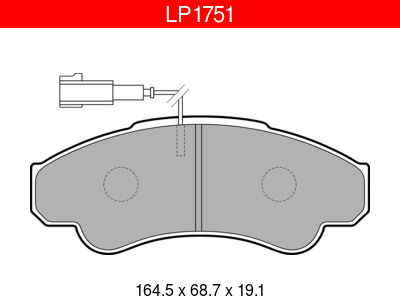 JARRUPALASARJA DELPHI ETU, CITROEN, FIAT, PEUGEOT - Jarrupalasarjat - LP1751 - 1