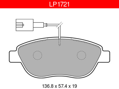 JARRUPALASARJA DELPHI ETU, FIAT, LANCIA, OPEL - Jarrupalasarjat - LP1721 - 1