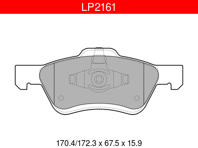 JARRUPALASARJA DELPHI ETU, FORD, MAZDA - Jarrupalasarjat - LP2161 - 1