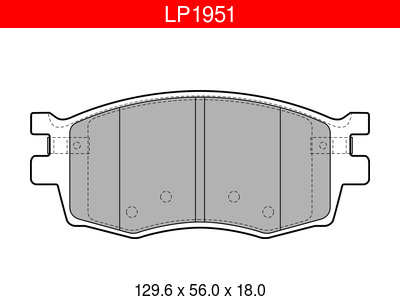 JARRUPALASARJA DELPHI ETU, HYUNDAI, KIA - Jarrupalasarjat - LP1951 - 1