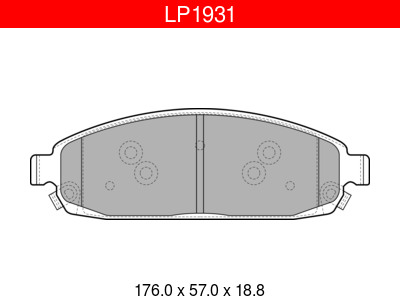 JARRUPALASARJA DELPHI ETU, JEEP - Jarrupalasarjat - LP1931 - 1