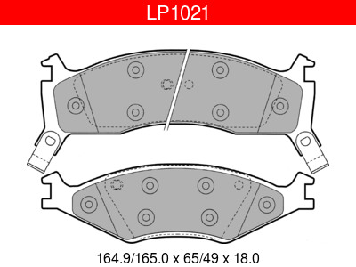 JARRUPALASARJA DELPHI ETU, KIA - Jarrupalasarjat - LP1021 - 1