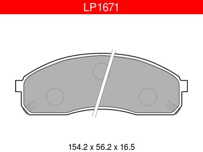 JARRUPALASARJA DELPHI ETU, KIA - Jarrupalasarjat - LP1671 - 1