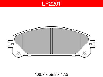JARRUPALASARJA DELPHI ETU, LEXUS TOYOTA - Jarrupalasarjat - LP2201 - 1